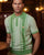 Gabicci Vintage Dante Knitted Polo Verde