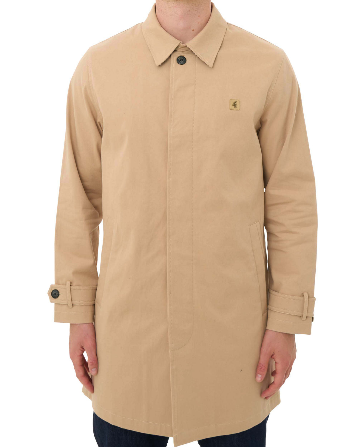 Gabicci Vintage Houghton Mac Oatmeal