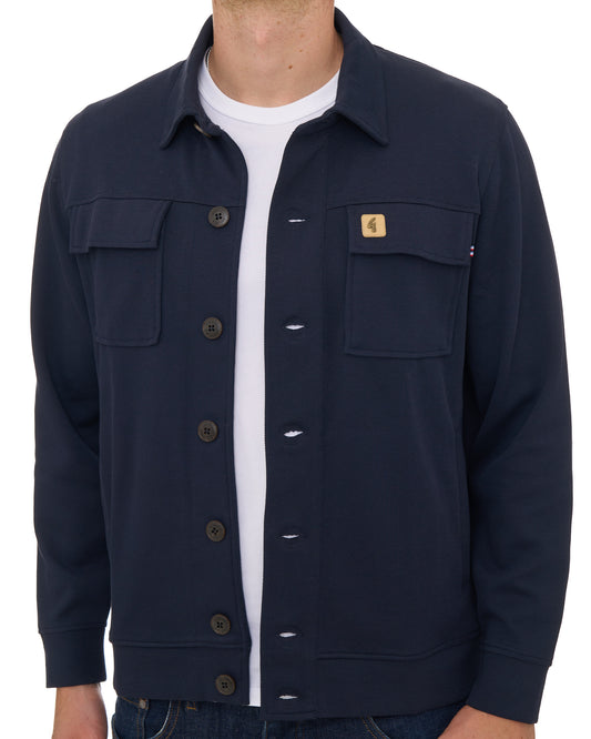 Gabicci Vintage Gabicci Vintage Leigh Workwear Jacket Navy