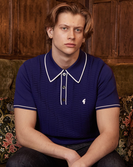 Gabicci Vintage Gabicci Vintage Ronnie Archive Polo Navy