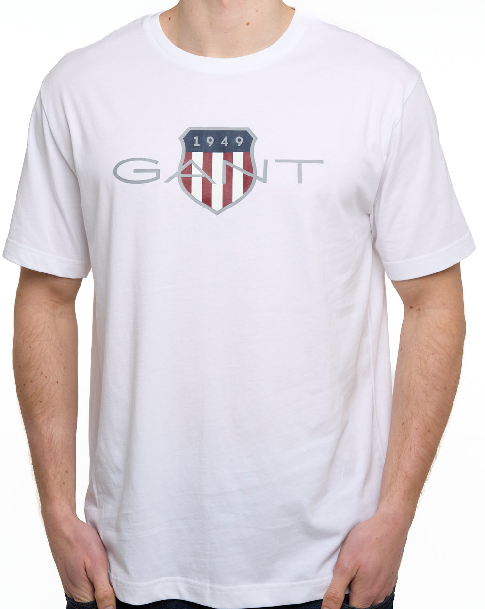 Gant Archive Shield T Shirt White