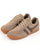 Gola Harrier Suede Trainer Cappuccino/Root