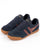 Gola Harrier Suede Trainers Navy/Red/Ochre