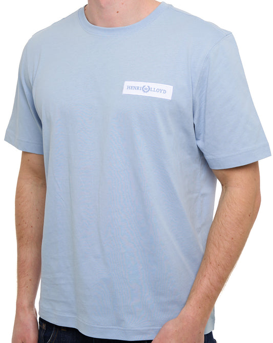 Henri Lloyd Calshot T Shirt Fog Blue
