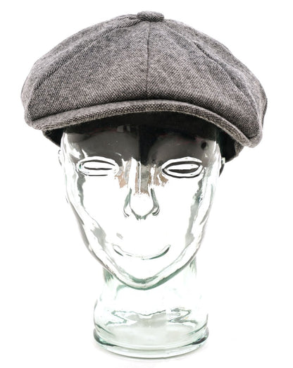 Heritage Traditions Tweed Newsboy Cap Salt & Pepper