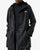 Hunter Unisex Jo PU Downpour Rain Jacket Black