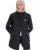 Hunter Unisex Jo PU Downpour Rain Jacket Black