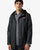 Hunter Unisex Jo PU Downpour Rain Jacket Black