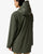 Hunter Unisex Jo PU Downpour Rain Jacket Kambaba Green