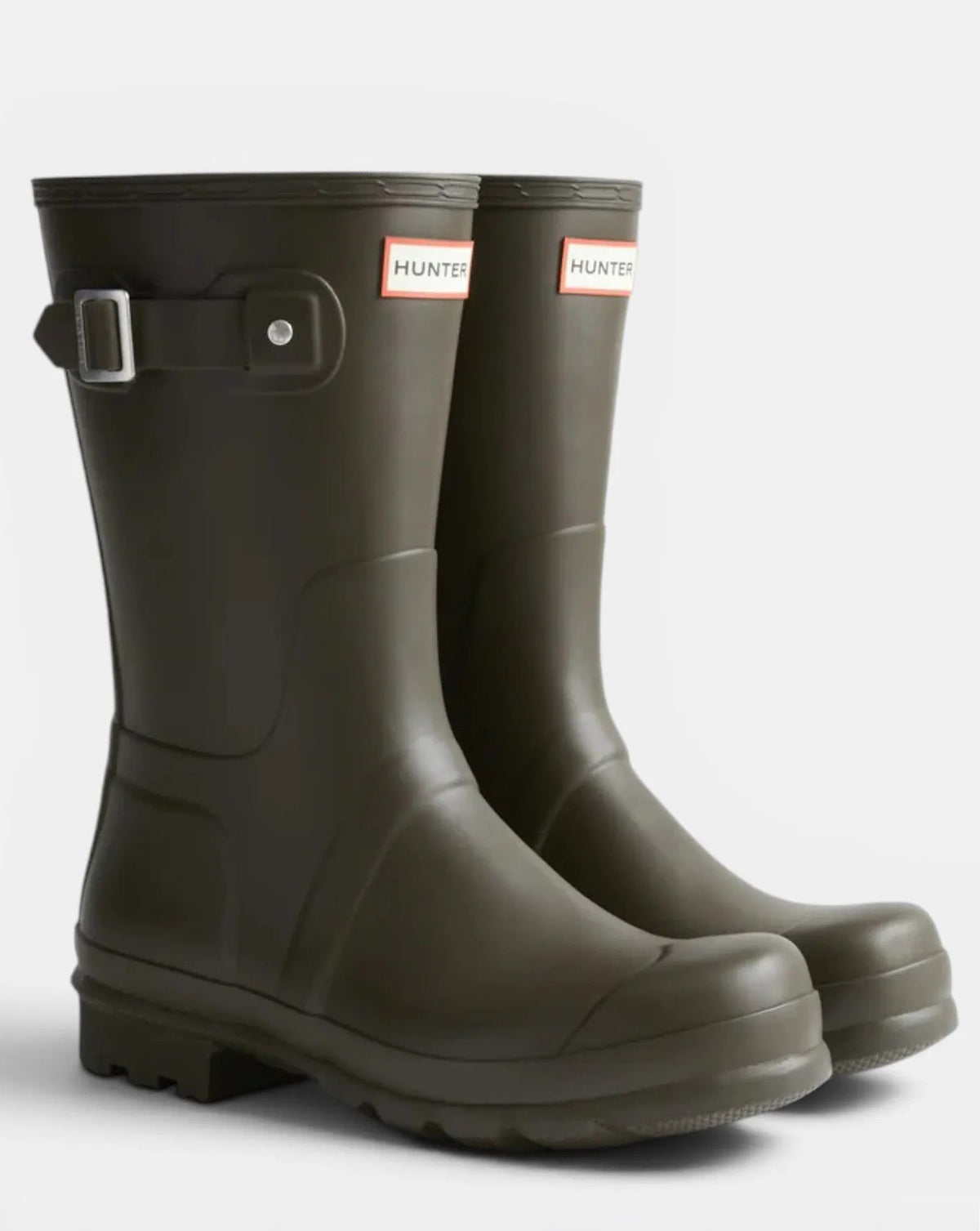Hunter Women's Original Short Boots Chocolate Brown