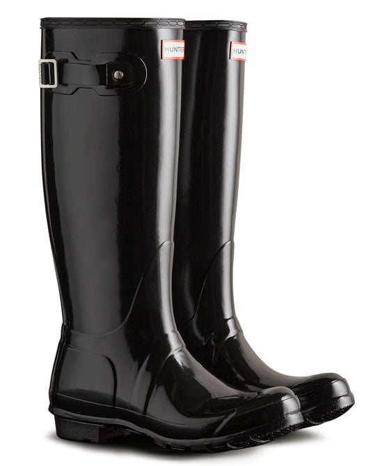 Hunter Hunter Women's Original Tall Gloss Boot Black