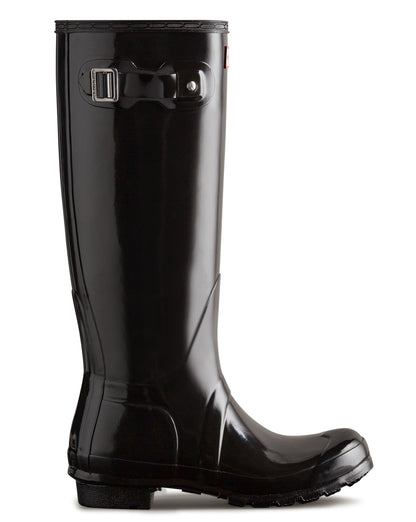 Hunter Women's Original Tall Gloss Boot Black