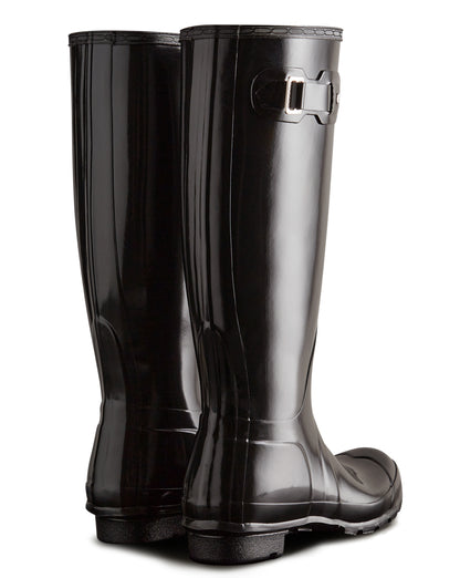 Hunter Women's Original Tall Gloss Boot Black