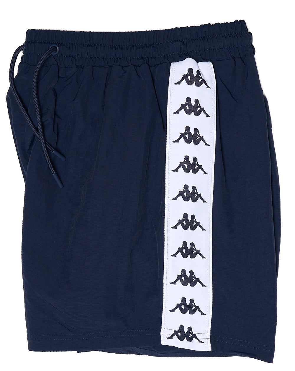 Short De Bain Vintage Kappa – Bleu Marine/gris, Taille L, Homme, état Très Bon