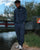 Kappa Ulrich Track Pants Blue Knight