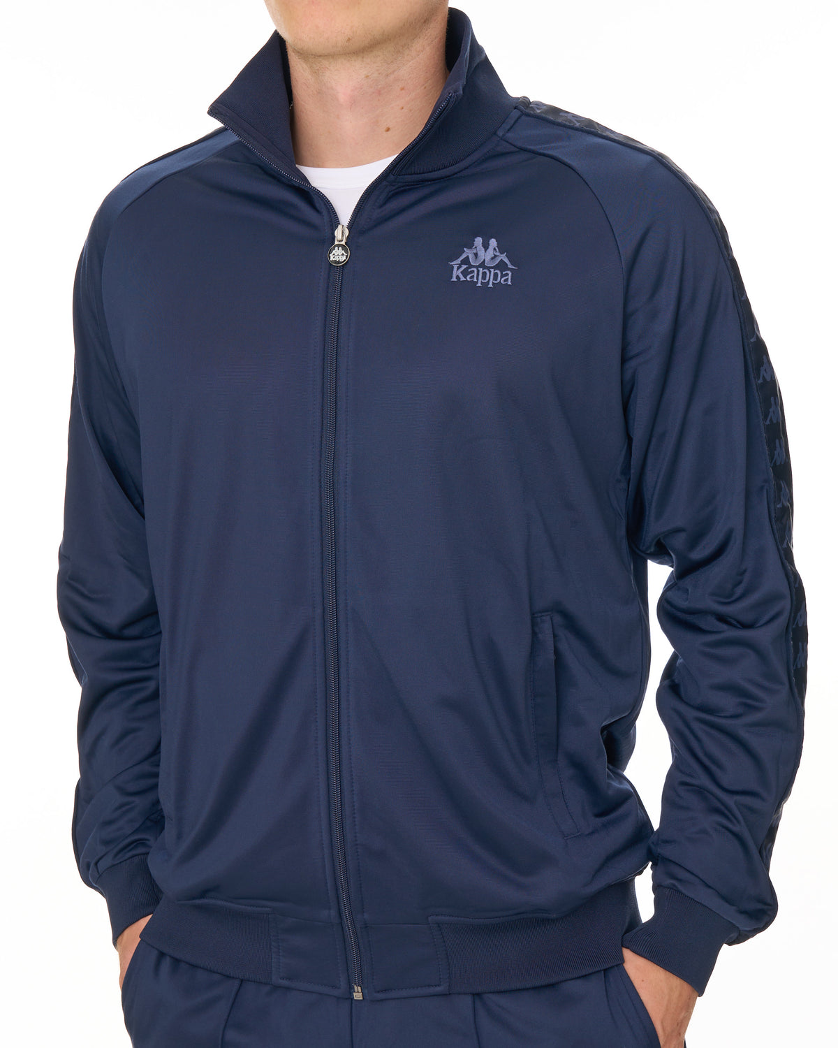 Kappa Lyman Track Top Blue Knight