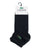 Lacoste 3 Pack Ankle Socks Black