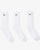 Lacoste 3 Pack Long Ribbed Socks White