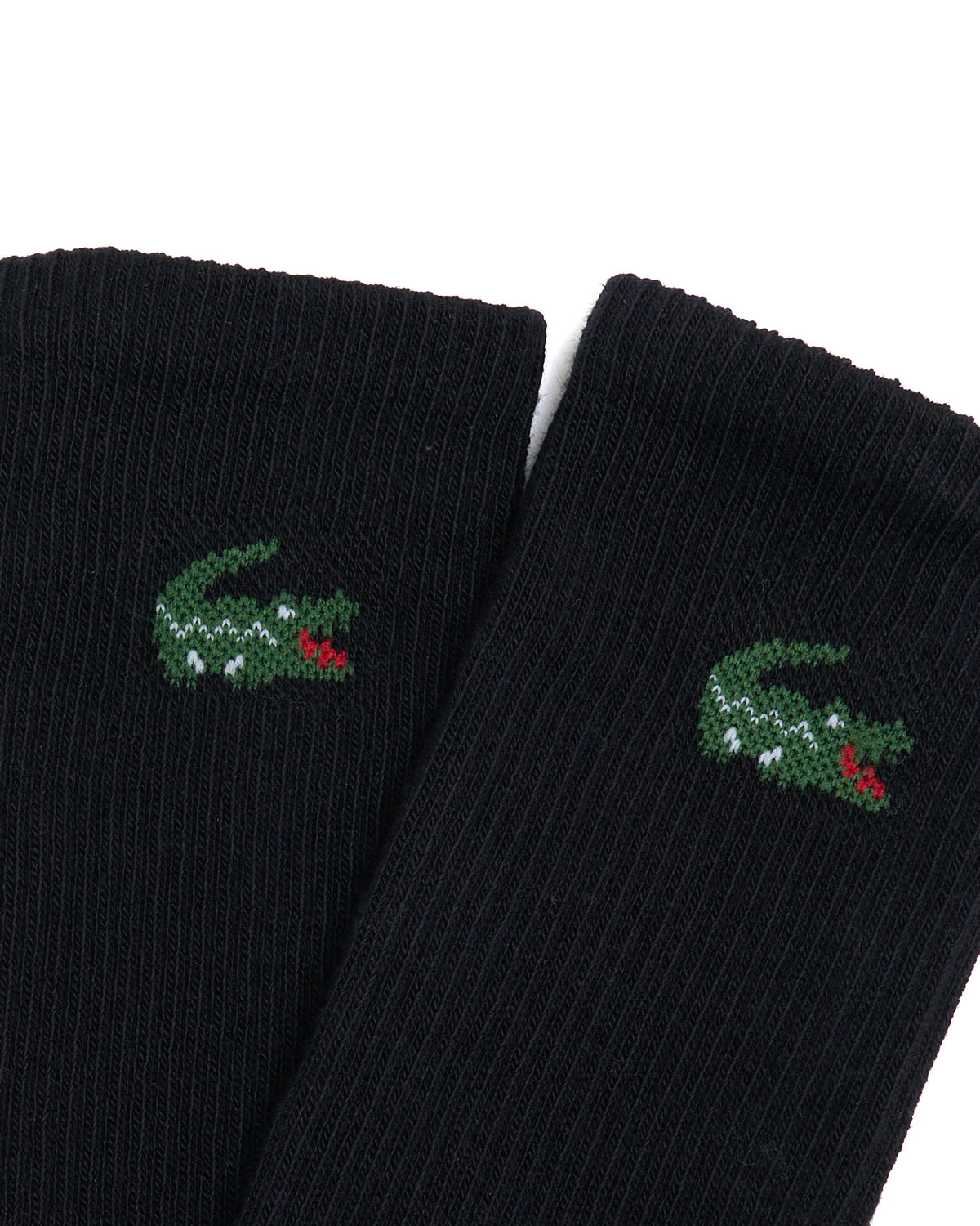 Lacoste 3 Pack Sports Socks Black