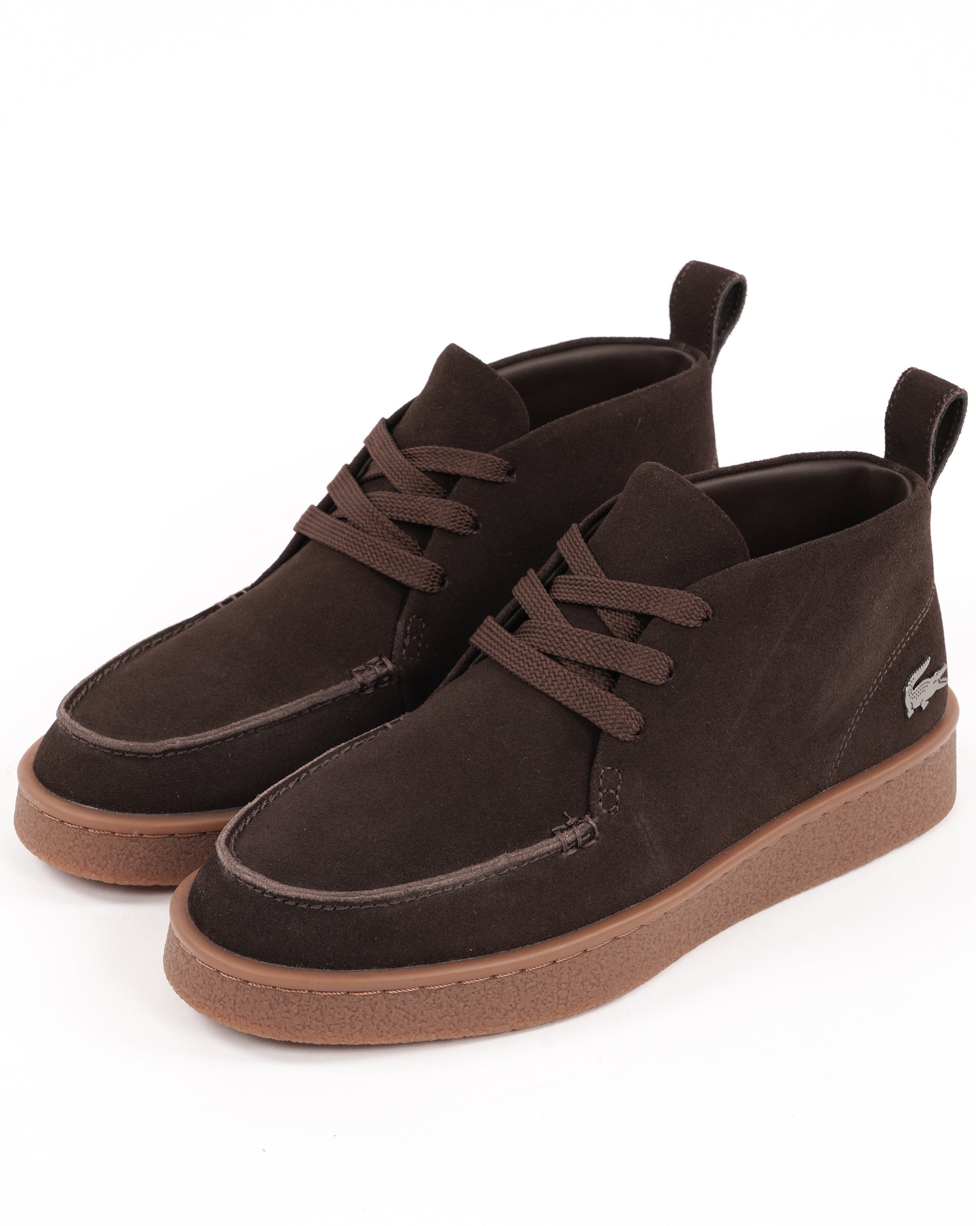 Lacoste Baseshot Suede Chukka Boot Dark Brown/Gum