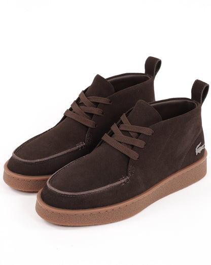 Lacoste Baseshot Suede Chukka Boot Dark Brown/Gum
