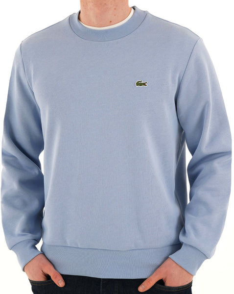 Lacoste Brushed Cotton Sweatshirt Sky Blue