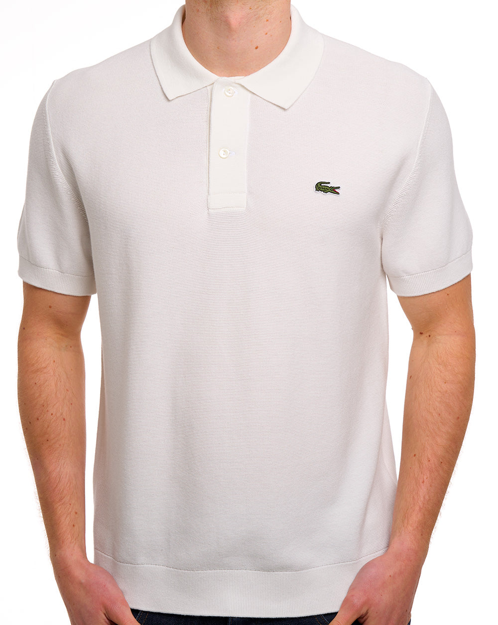 Lacoste Short Sleeve Knitted Polo