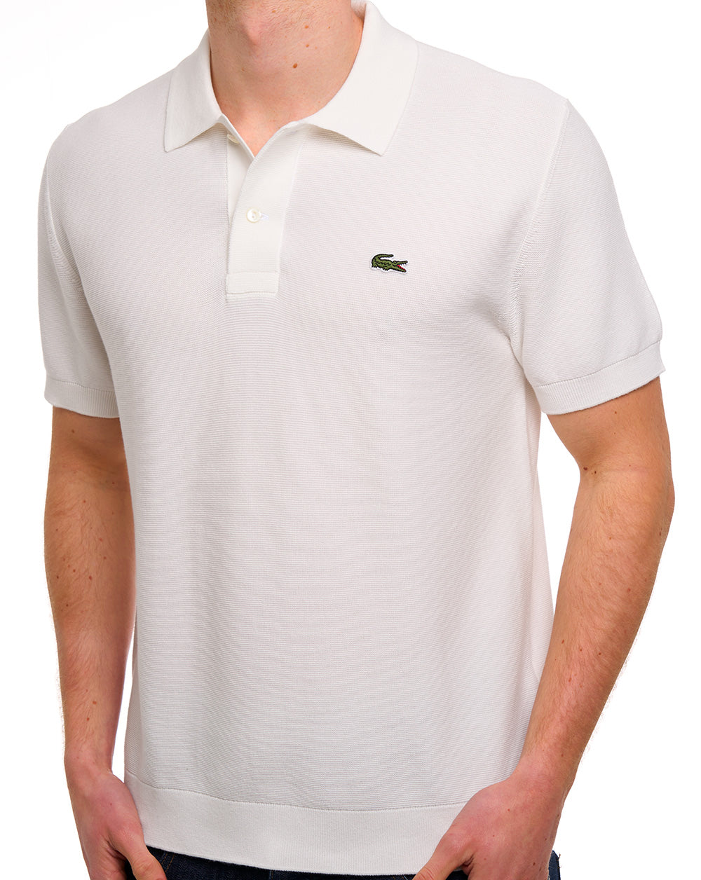 Lacoste Short Sleeve Knitted Polo