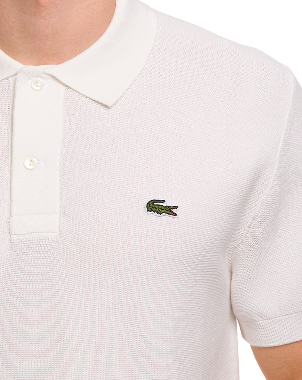 Lacoste Short Sleeve Knitted Polo