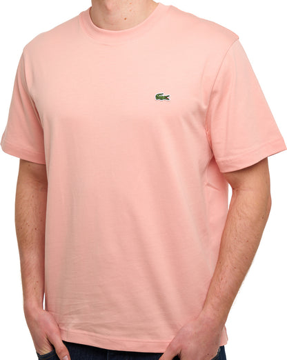 Lacoste Classic Fit T Shirt Peach