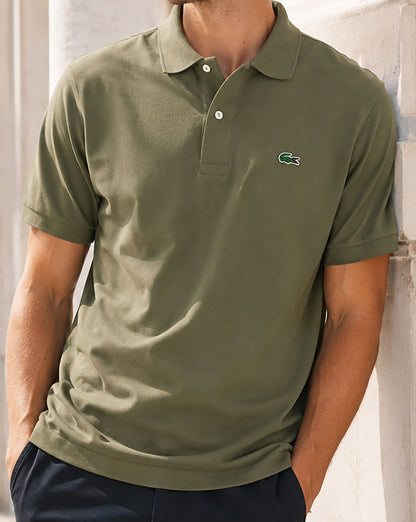 Lacoste Classic Polo Shirt Khaki Green