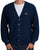 Lacoste Cotton Knit Cardigan Navy