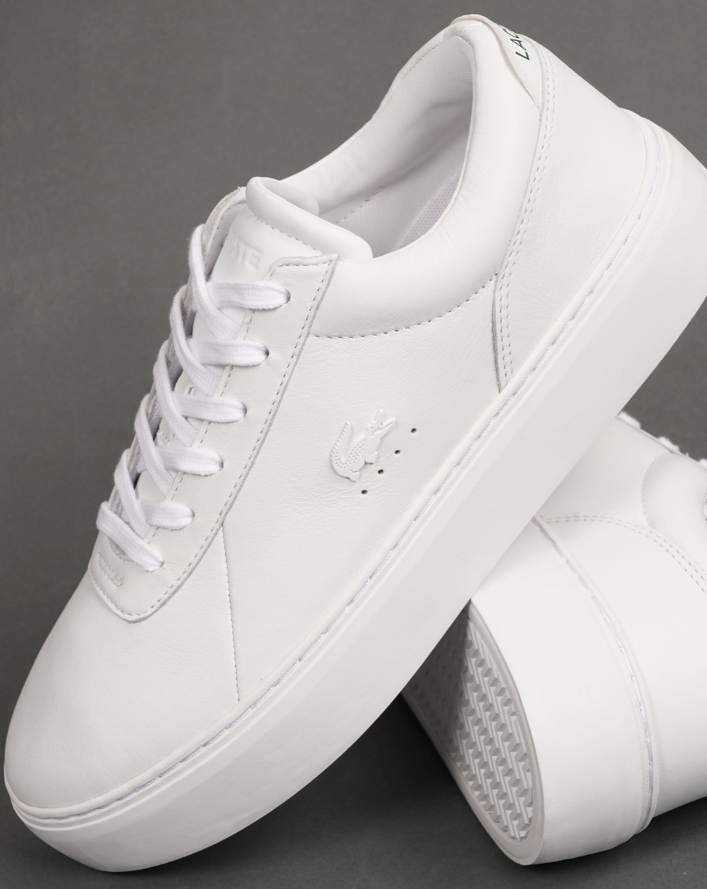 Lacoste Court Set Trainers White/White
