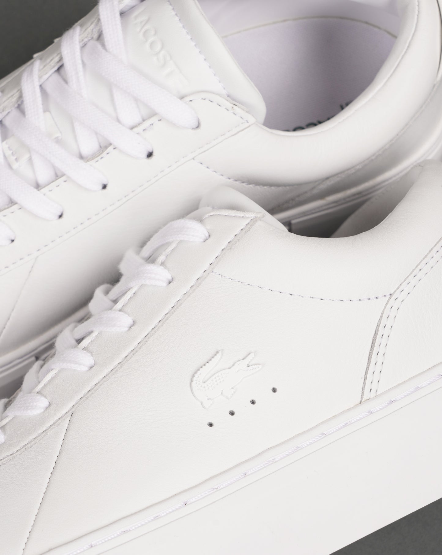 Lacoste Court Set Trainers White/White