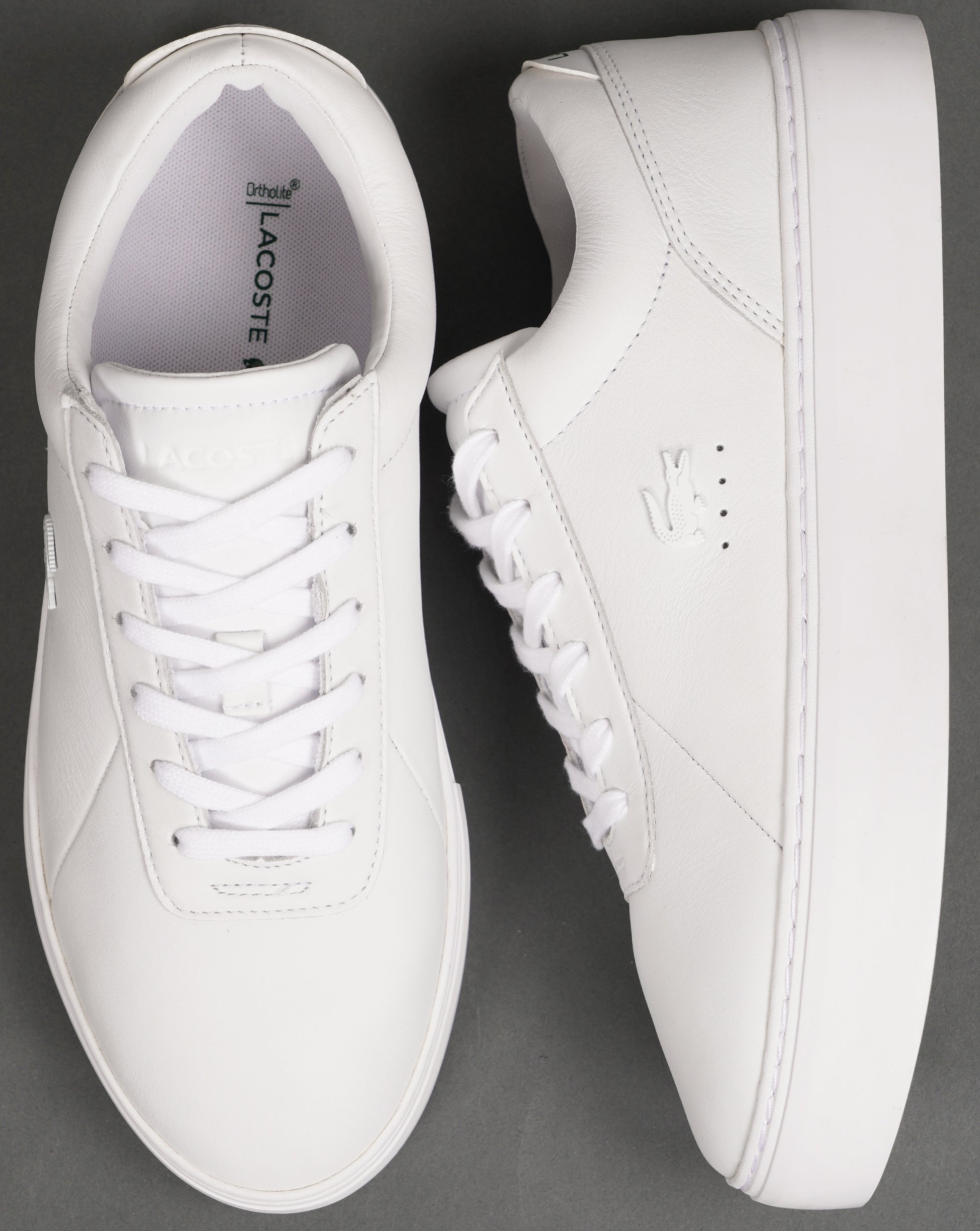 Lacoste Court Set Trainers White/White