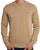 Lacoste Crew Neck Knit Jumper Camel