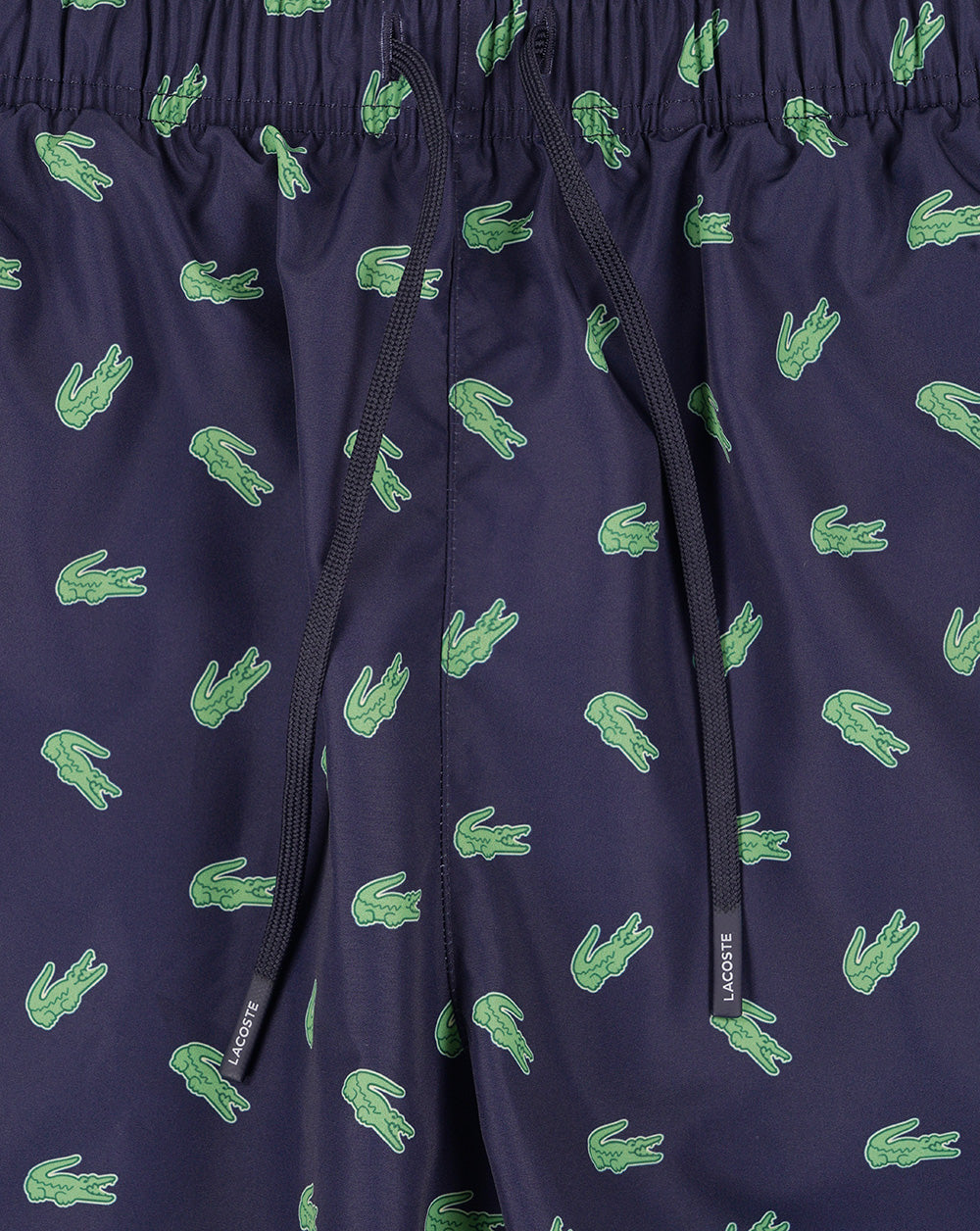 Lacoste Croc Print Swim Shorts Navy