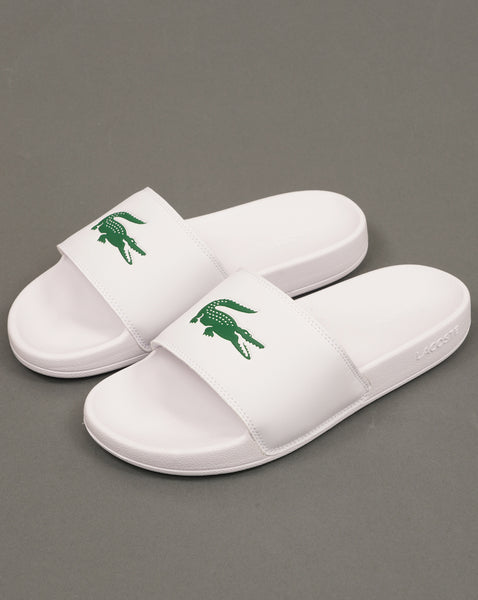 Lacoste Croc Serve Slides 0.0 White/Green