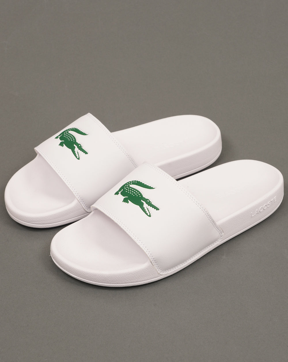 Lacoste Croc Serve Slides 0.0 White/Green