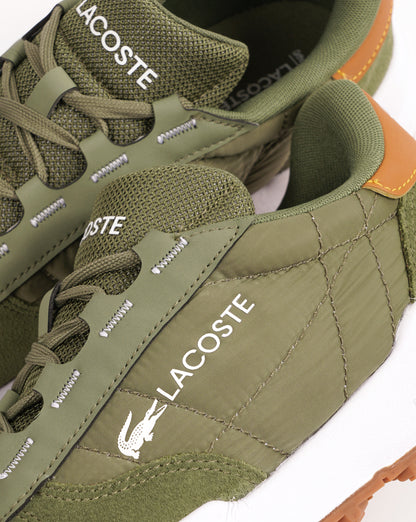 Lacoste Elite Active Evo Trainers Khaki/Gum