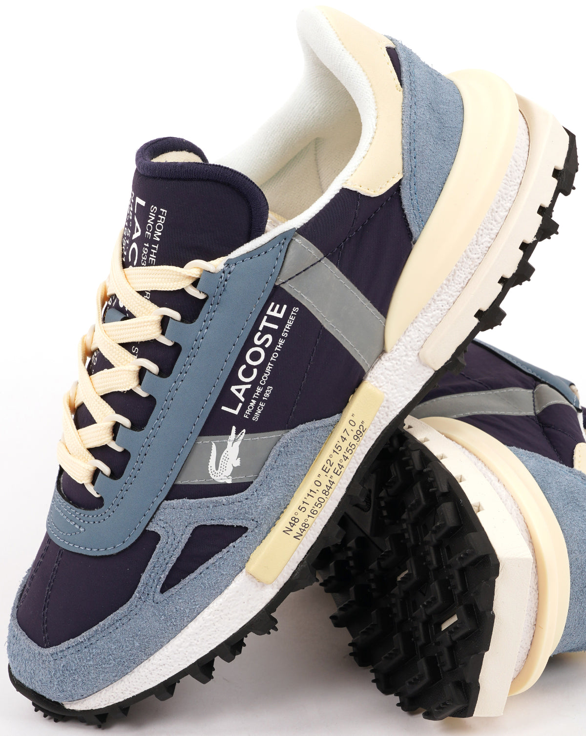Lacoste Elite Active Trainers Navy/Black