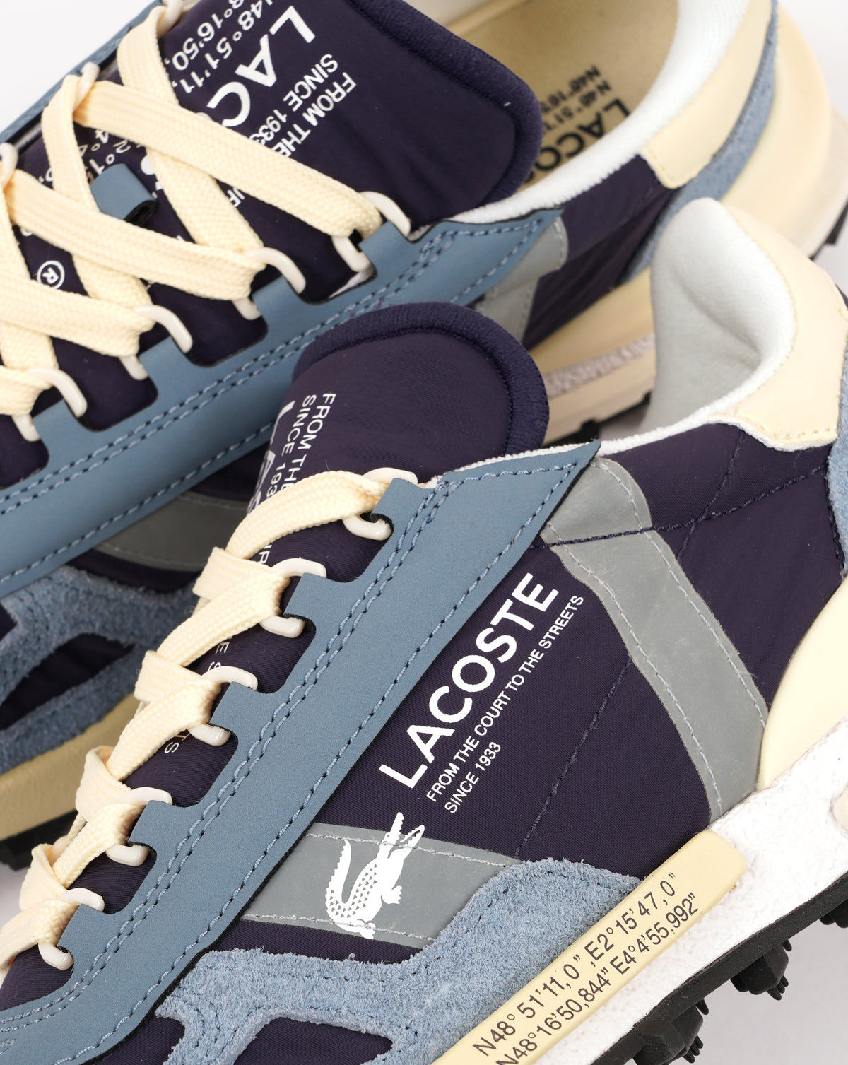 Lacoste Elite Active Trainers Navy/Black