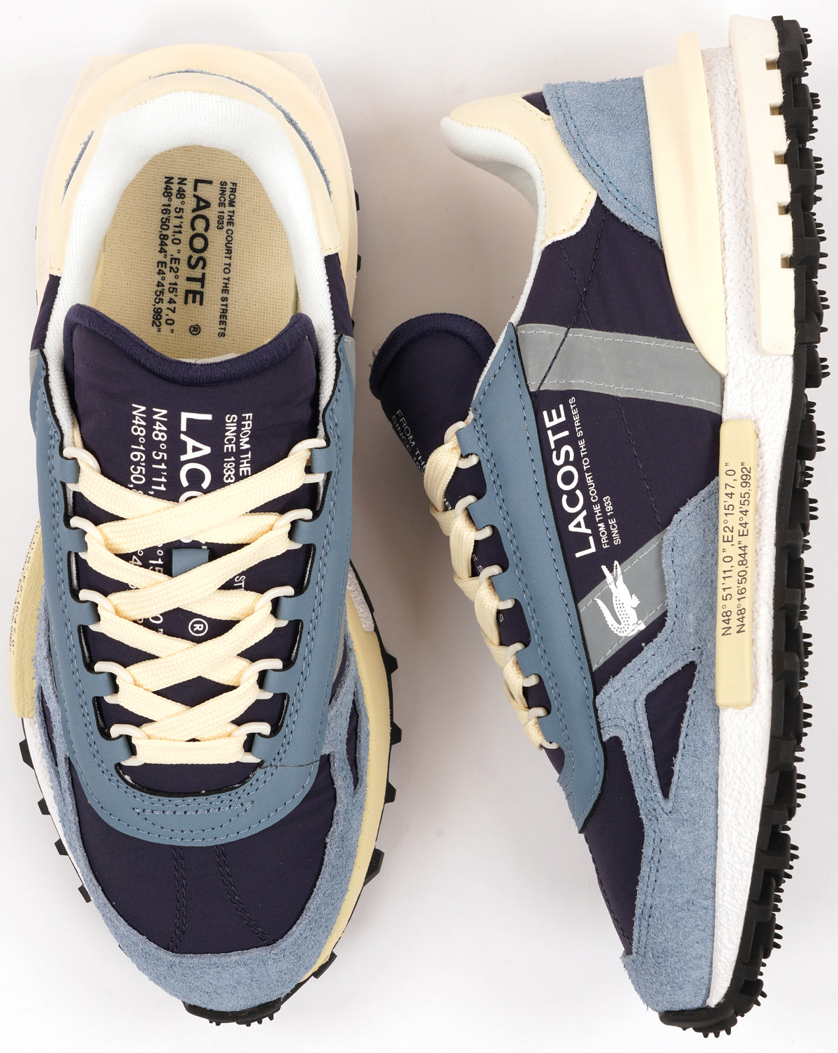 Lacoste Elite Active Trainers Navy/Black