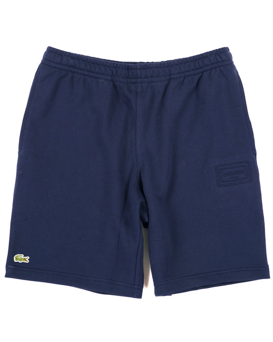 Lacoste Embossed Logo Shorts Navy