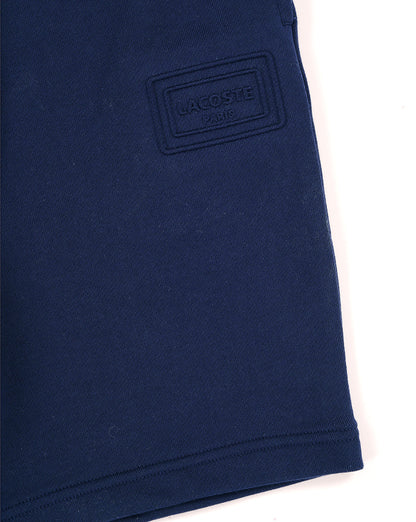 Lacoste Embossed Logo Shorts Navy
