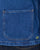 Lacoste Heavy Cotton Denim Overshirt Washed Deep Medium