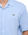 Lacoste Pique Cotton Short Sleeve Shirt Chambray Blue