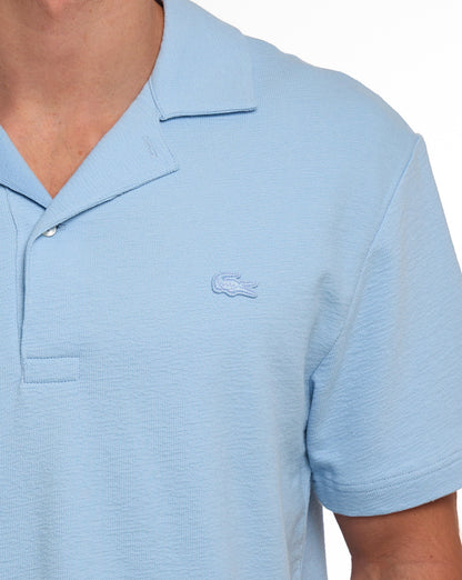 Lacoste Revere Collar Polo Chambray Blue