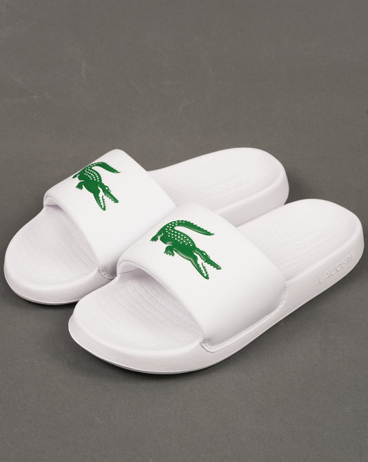 Lacoste Footwear Lacoste Serve Slides 1.0 White/Green