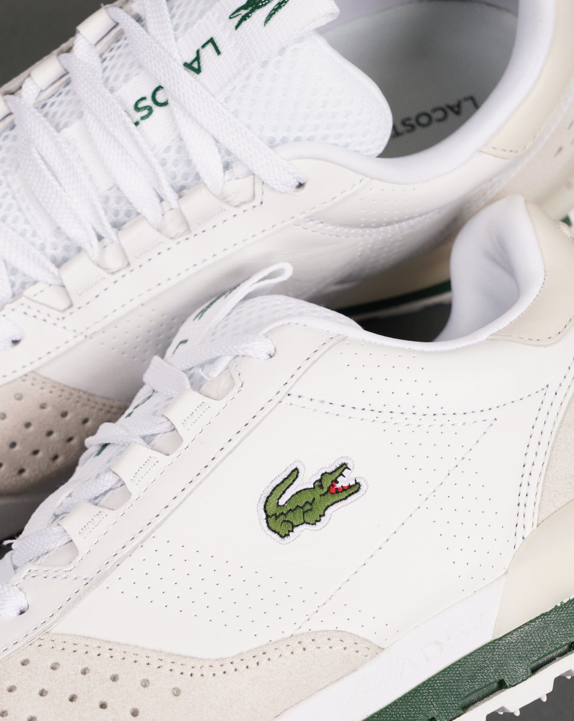 Lacoste Slam Break Trainers White/Off White